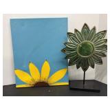 Sunflower Stand Mirror & Picture 16'x20'
