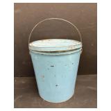 Vintage Lard Tin 7.5' Dia 8.5'H