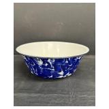 Enamelware Bowl 10' Dia 3.5'H
