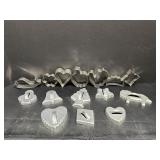 Vintage Metal Cookie Cutters