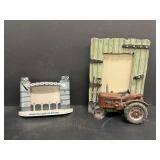 Tractor 3'x4.5'H & Riverhawks 3.5'x.25'H Frames