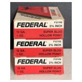 Federal 12ga X2-3/4' Hollow Point Shells