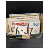 License Plate Pieces