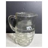 Vintage Glass Pitcher