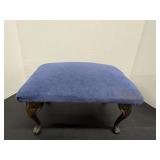 Foot Stool witk Wrought Iron Feet 14'x9'x8'H