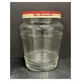 Vintage Ma Baensch's Herring Tid Bits Jar & Lid
