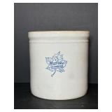 10.5'H Western Stoneware #3 Crock