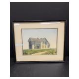 Framed Water Color 21'x17'