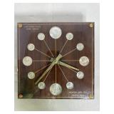 1964 United States Coinage Clock Newton Mfg Co