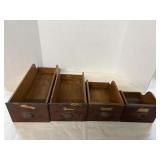 Vintage Desk Drawers Various Sizes
