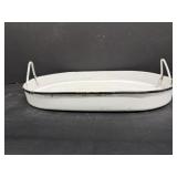 Enamelware Pan 16.5'x11'x2'H