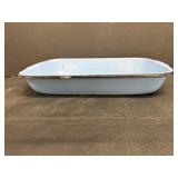 Enamelware Cake Pan 14'x9.5'x2.5'H