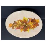 Vintage Sewing Tin 11'x9'x4'H