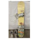 Snow Board & Size 7 Boots
