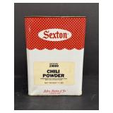Sexton Chili Powder Tin 7'x5'x9.5'H