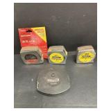 Various Tape Measures