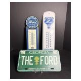 Ford Motor Company Thermometers & misc