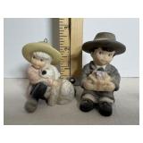 1998 Bahner #376035 figurine 2'H girl with..