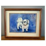 N. Jeanne McKinney Framed Watercolor...