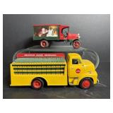 Vtg Coca Cola  truck bank & delivery truck bank