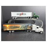 Vtg ERTL semi truck & trailer & Winnross truck & .