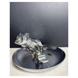 Mac Truck Chrome Ashtray 7' Dia