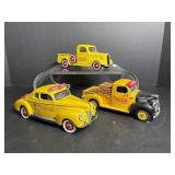Vtg Coca Cola trucks & car