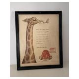 Jell-O advertisement copyright 1955 12'W x 15'H