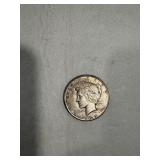 1922 Peace silver dollar (no mint mark)