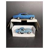 Die Cast Chevelle SS 396 & 1965 Corvette...