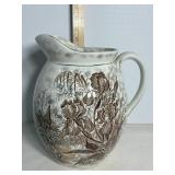 Brown transfer wear pitcher