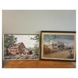 Framed Coca-Cola Sign Puzzle 22'W X 18'H..