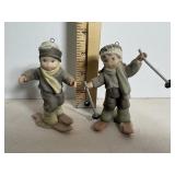 1998 Enseco #375993 & 376000 figurines 4'H