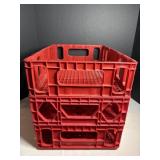 Vtg Coca Cola crates 12'W x 18.5'D x 4'H