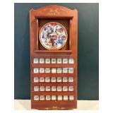 Vtg Coca Cola July calendar with numbered...