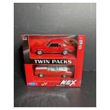 Welly Nex models twin pack die cast...