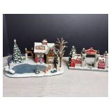 Vtg Coca Cola Villages with COA