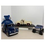 1953 Ford Pickup, Monster Truck , Truck & Teddy