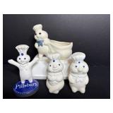 Pillsbury S&P, Scouring Pad Holder & Figurine