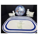 Pillsbury LTD Plate,  Place Mats & Misc