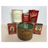 Vintage Collectible Tobacco Tins