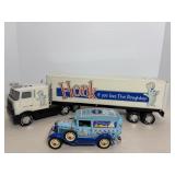 Vintage Nylint Pillsbury Semi & Delivery Truck