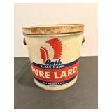 Collectible Rath Blackhawk Lard Tin