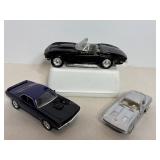 1967 Corvette 1:24, 1963 Corvette 1:36 & 1970