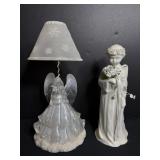Battery Operated Angel Lights 12" & 10"H