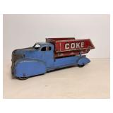 Vintage Metal Coca Cola Truck