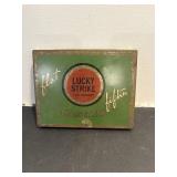 Collectible Lucky Strike Cigarette Tin