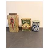 Vintage Collectible Biscuit & Wafer Tins