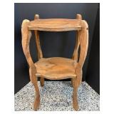 Wood Table 14"x11"x26"H