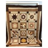Handmade 85"x105" Quilt